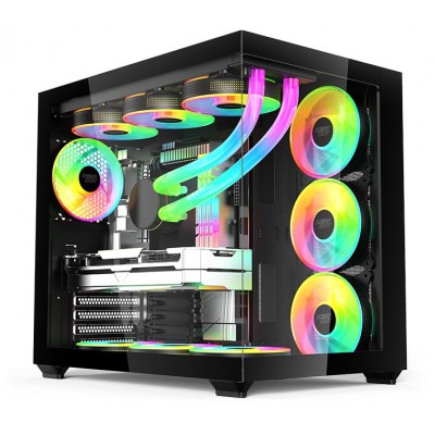 CAJA SEMITORRE ATX XC-800 PRO ARGB KEEPOUT (Espera 4 dias)